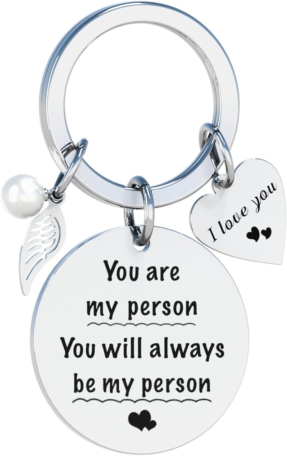 You Are My Person Keychain – Romantic Gift for Girlfriend or Wife - image 1