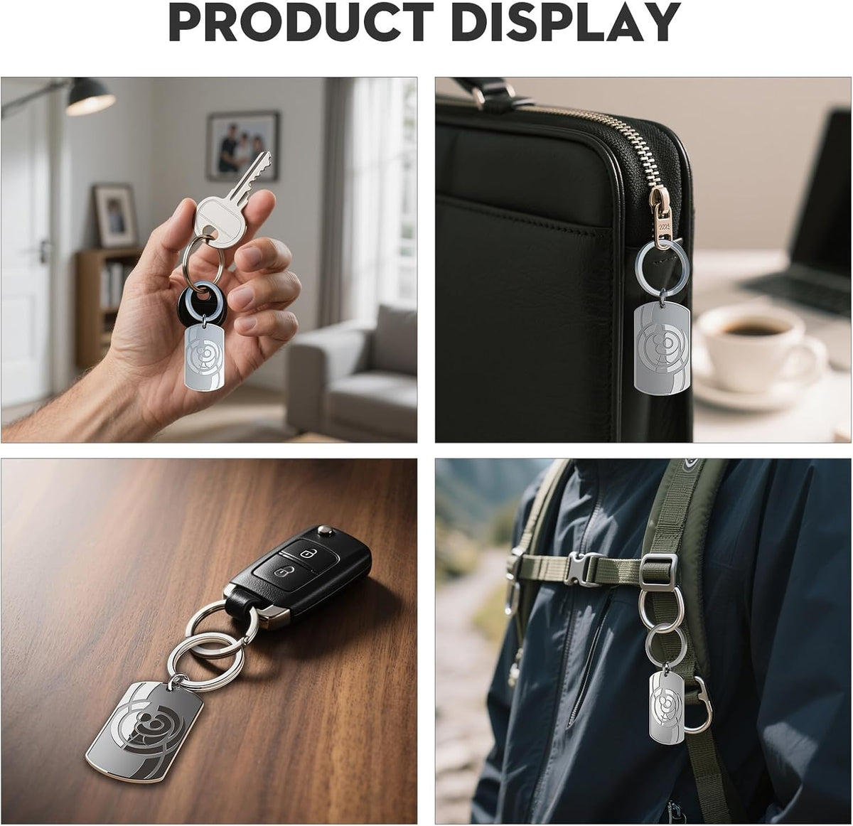 Brother Keychain Gift – Stainless Steel Keepsake with Gift Box - image 5