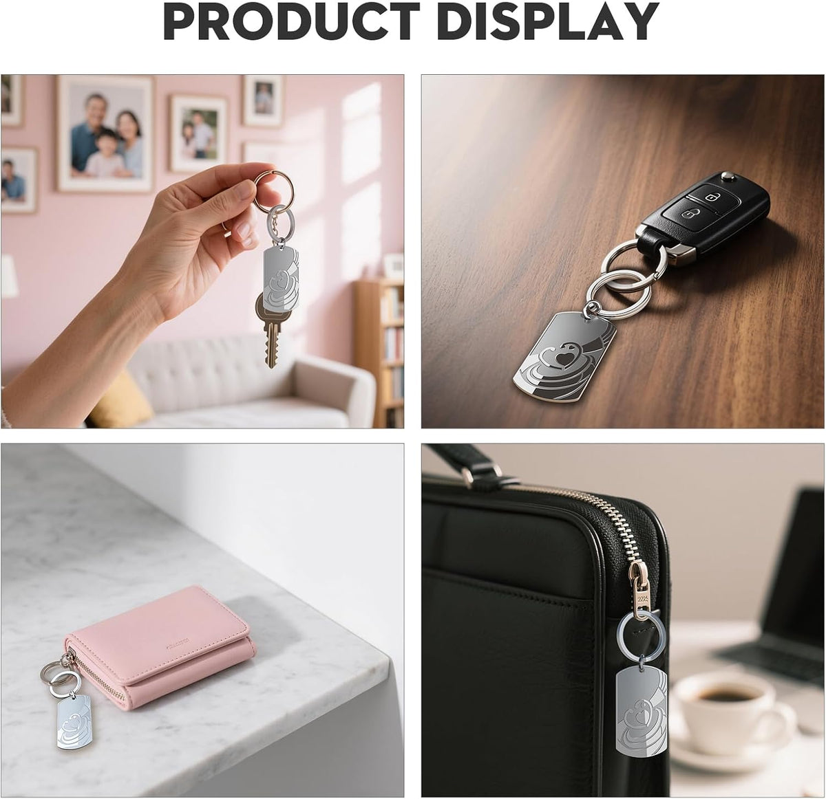 Little Reminders Keychain – Stainless Steel Affirmation Gift - image 5